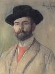 Porträt von Jerzy Warchalowski (1873-1939), 1902